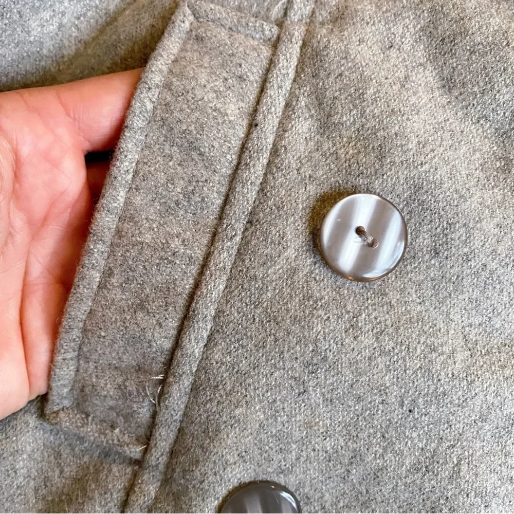 🍂 MAX RAVE GREY WOOL BLEND CROPPED JACKET!
